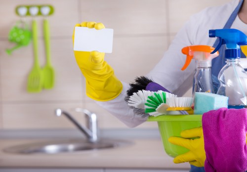 Commercial cleaners in SE5 maintaining a tidy workplace