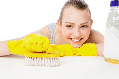 After builders cleaning in SE5 for a renovated home