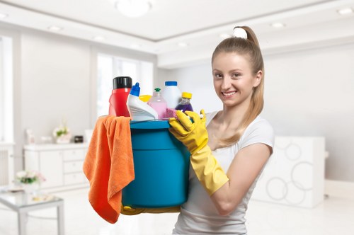 Residential window cleaning service in SE5 on a South London street